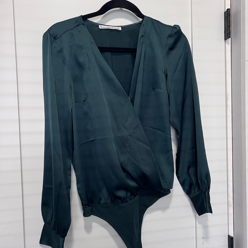 Abercrombie & Fitch Deep Green Blouse